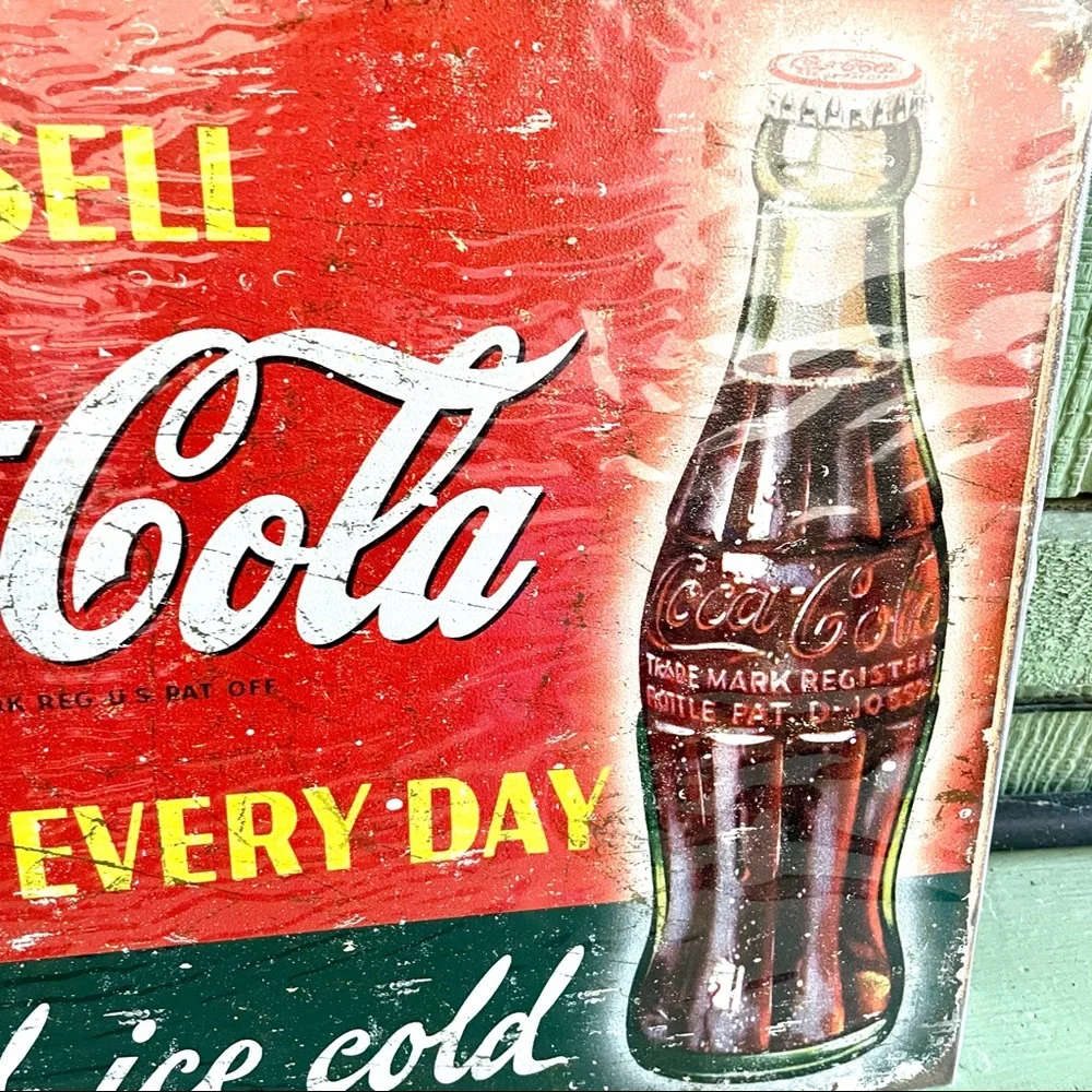 NEW Coca Cola Metal Sign